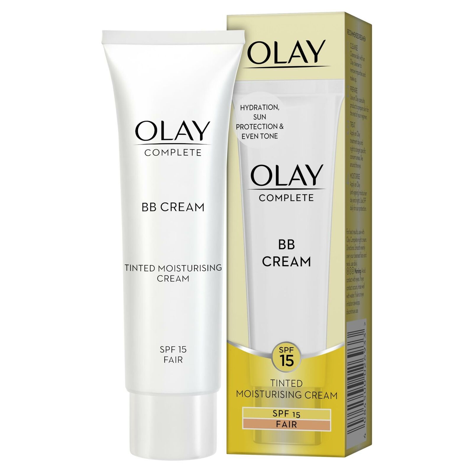 Olay BB Cream Fair Moisturiser SPF15 Max Factor Essentials Complete